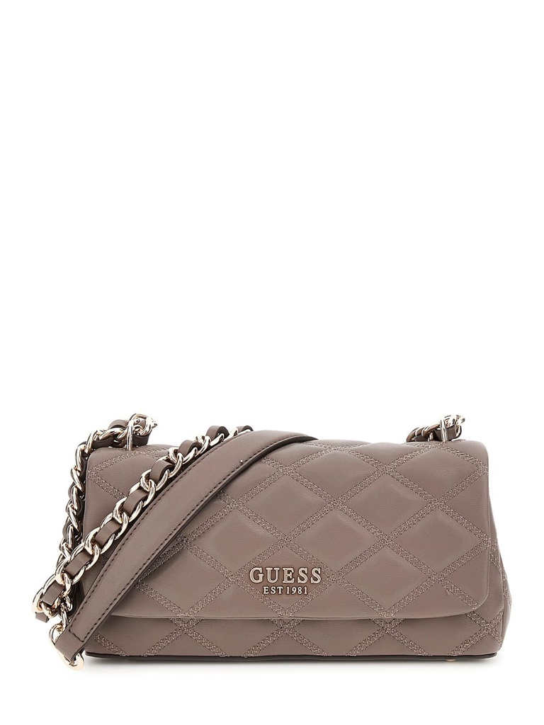 Bolso Guess Tamsin Convertible Taupe Oscuro