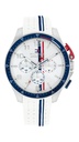 Reloj Tommy Hilfiger Hombre Bank Multifunción Caucho Blanco y Azul 1792167