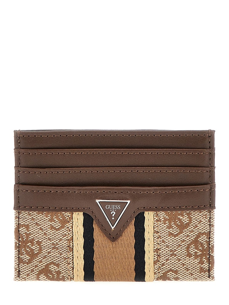 Tarjetero Guess Marrón Logo Peony Madrid Case SMMASTLEA25-BBO