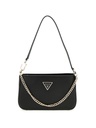 BOLSO GUESS NOELLE MINI TOP ZIP BLACK