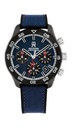 Reloj Tommy Hilfiger Hombre TH85 Crono Carbon Correa Nylon Azul 1792183