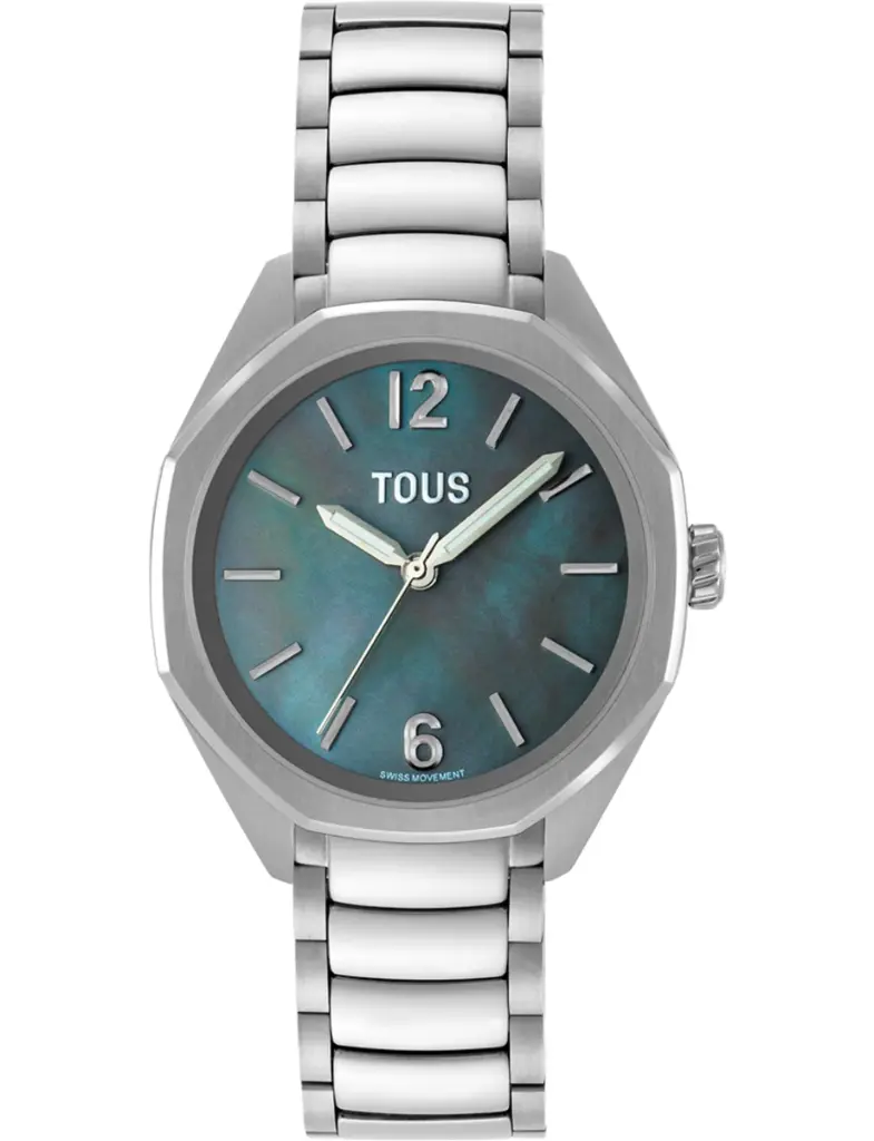 Reloj Tous Mujer Now Lady Esfera Nacar gris azulado Acero 3000141500