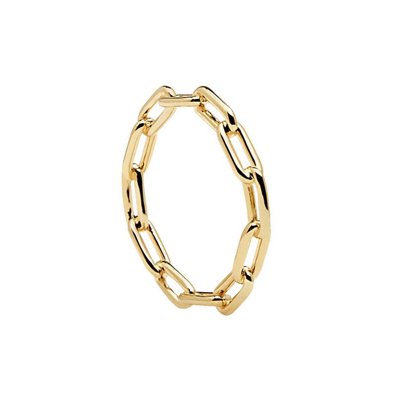 Anillo PDPAOLA Ciclón Dorado