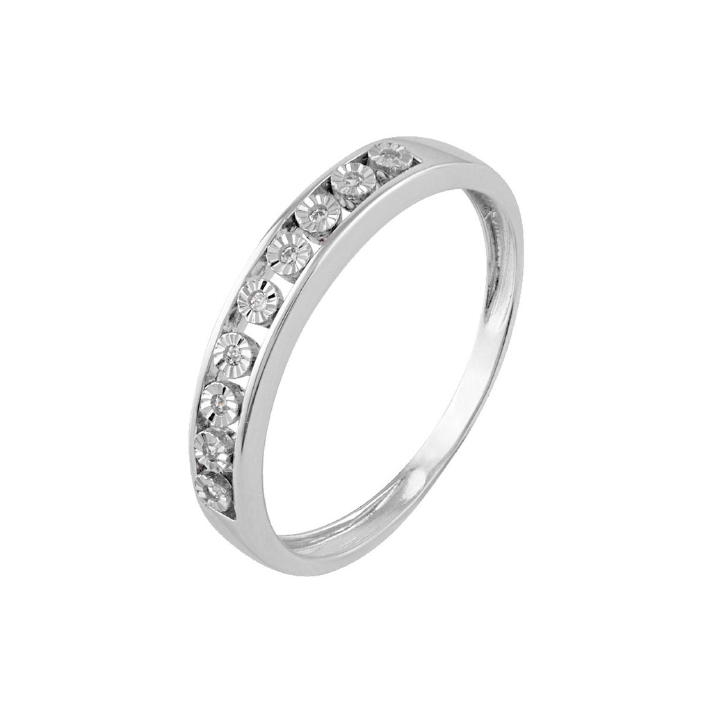 Anillo Itemporality Lux Oro Blanco y Diamantes 0,045 CTS