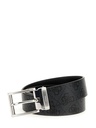 Cinturon Guess Hombre Classic Logotipo 4G Negro