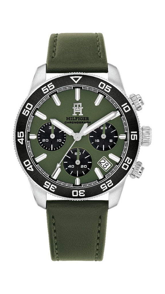 Reloj Tommy Hilfiger Hombre Chrono Esfera Verde