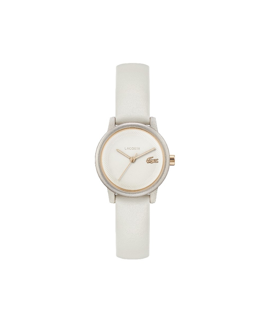 Reloj Lacoste Mujer 12.12 Swift Analógico Silicona Blanca 2001437