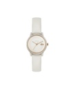 Reloj Lacoste Mujer 12.12 Swift Analógico Silicona Blanca 2001437