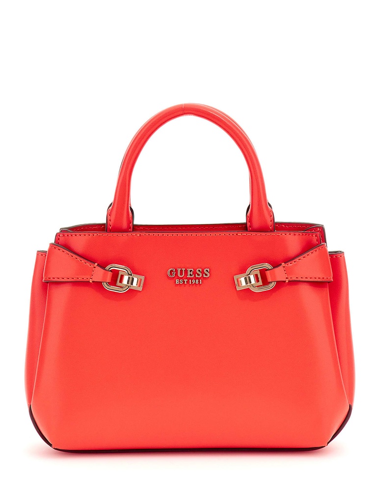 Bolso Guess Lorelei Mini Satchel Coral VG963976-CRJ