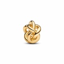 Charm Pandora Nudo Infinito Dorado 763755C00