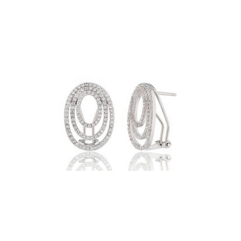 Pendientes Camaleoni Elfi Plata Rodio WP091/OM