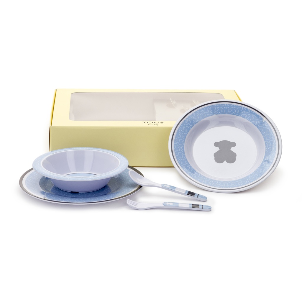 Vajilla Tous Baby Feeding Azul