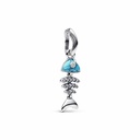 Charm Pandora Colgante Espina Pez Color Turquesa 793894C01