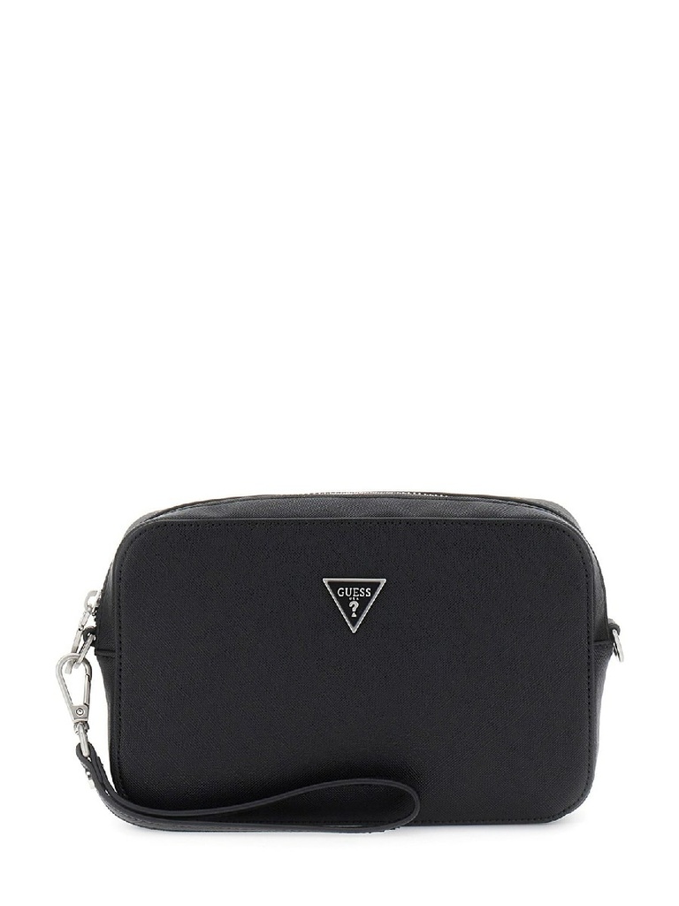 Bolso Neceser Guess Mini Hombre Milano Saffino Negro