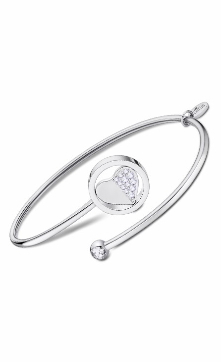 Pulsera Lotus Style Millennial Corazón Mujer Acero Inox LS2169-2/2