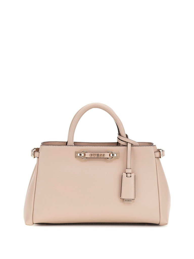 Bolso Guess Lefia Luxury Satchel Simply Taupe HWBG9644060-SIT