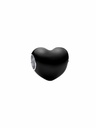 Charm Pandora Corazon Negro Plata de primera ley