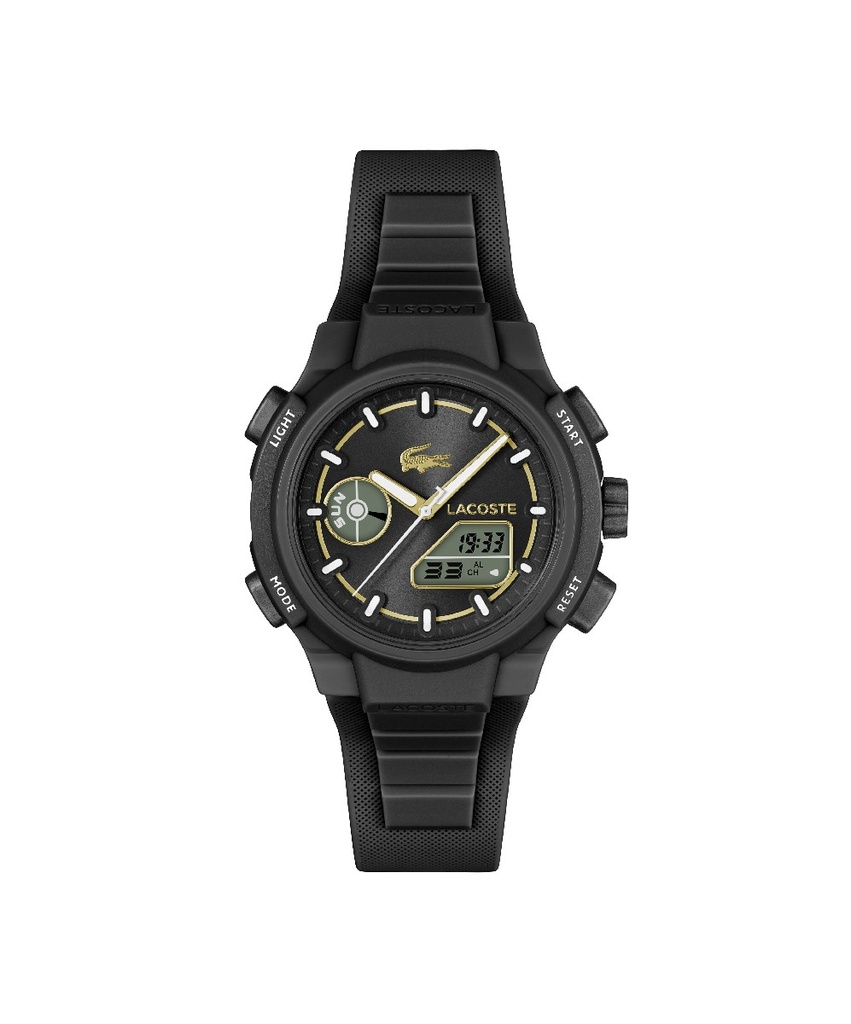 Reloj Lacoste LC33 Multifunción Mujer Silicona Negro 2001434