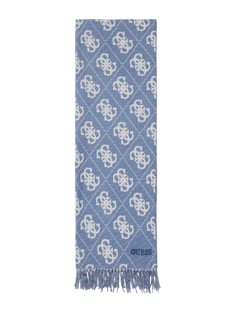 Bufanda Guess Boston Jacquard Azul AM9562POL03-BLU