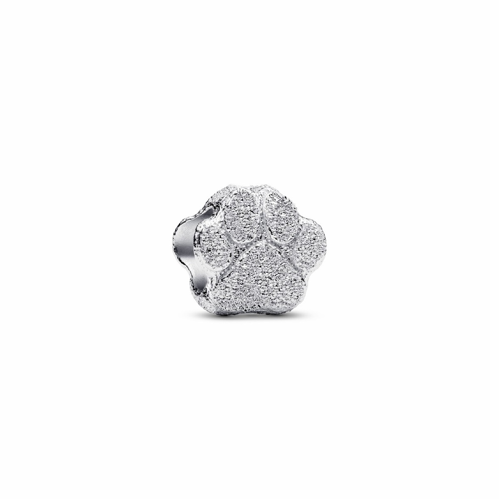 Charm Pandora Mini Huella Plata Texturizada 794043C00