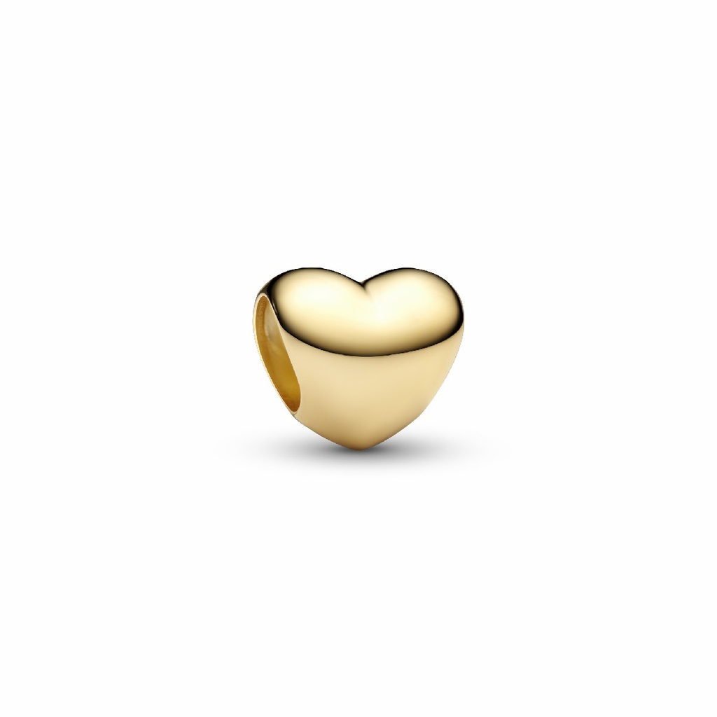 Charm Pandora Mini Corazón Dorado