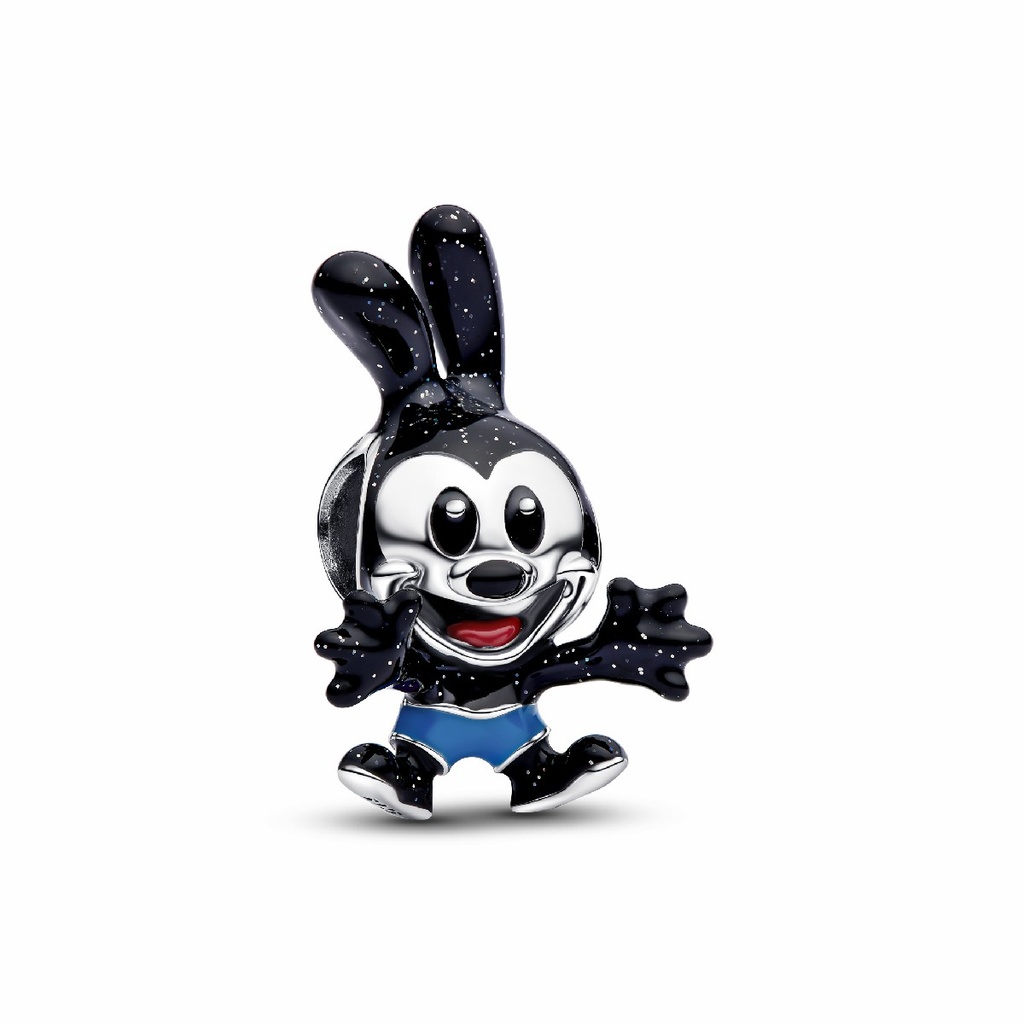 Charm Pandora Oswlad el Conejo Afortunado de Disney Plata de primera ley