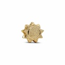 Charm Pandora Mini Sol Dorado Texturizado 764052C00