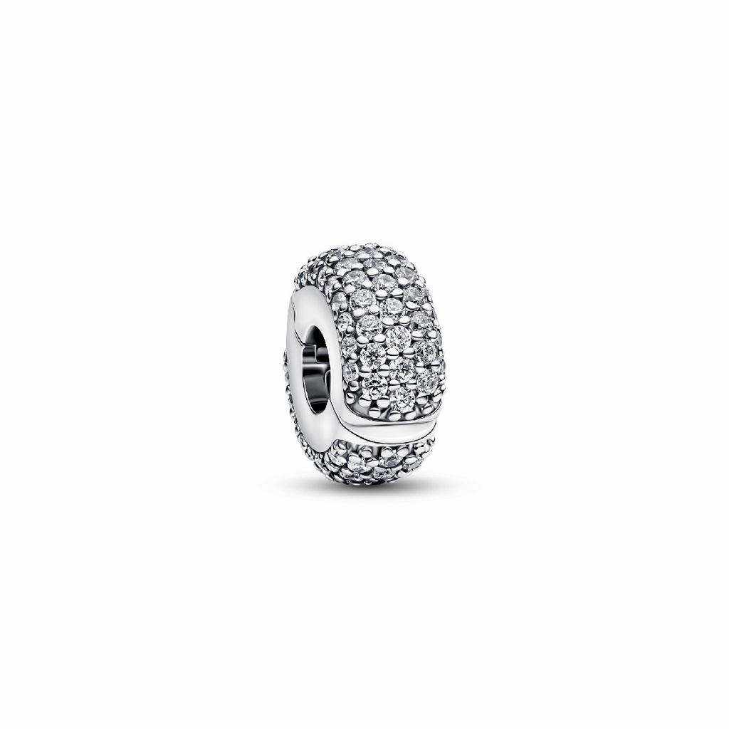 Charm Pandora Clip Pavé Brillante en Plata 794032C01