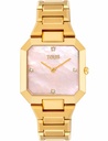 Reloj Tous Analógico Brazalete Acero Dorado y Esfera Nácar Rosa Karat 3000144900