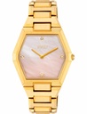 Reloj Karat Analógico Brazalete Acero Dorado y Esfera Nácar Rosa 3000144700