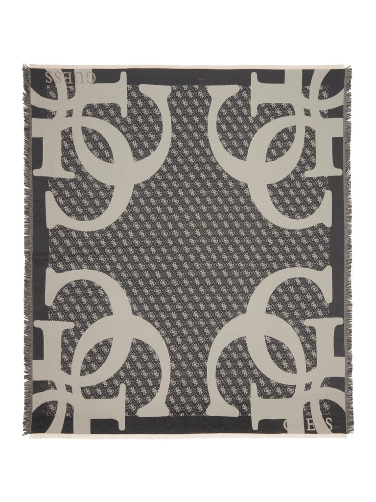 Bufanda Guess Jacquard Kefiah 135x135 Negro AW5418POL03-BLA