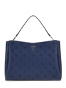 Bolso Guess Tisha Large Girlfriend Satchel Azul HWPD7764070-MDL