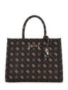 Bolso Guess Silia 2 Comp Tote Marrón HWGP9890220-ESL