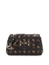 Bolso Guess Silia Convertible Xbody Flap Marrón HWGP9890210-ESL