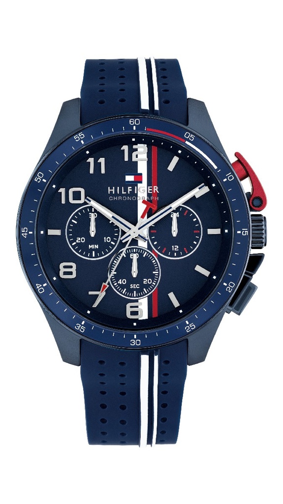 Reloj Tommy Hilfiger Hombre Bank Cronógrafo Azul 1792169