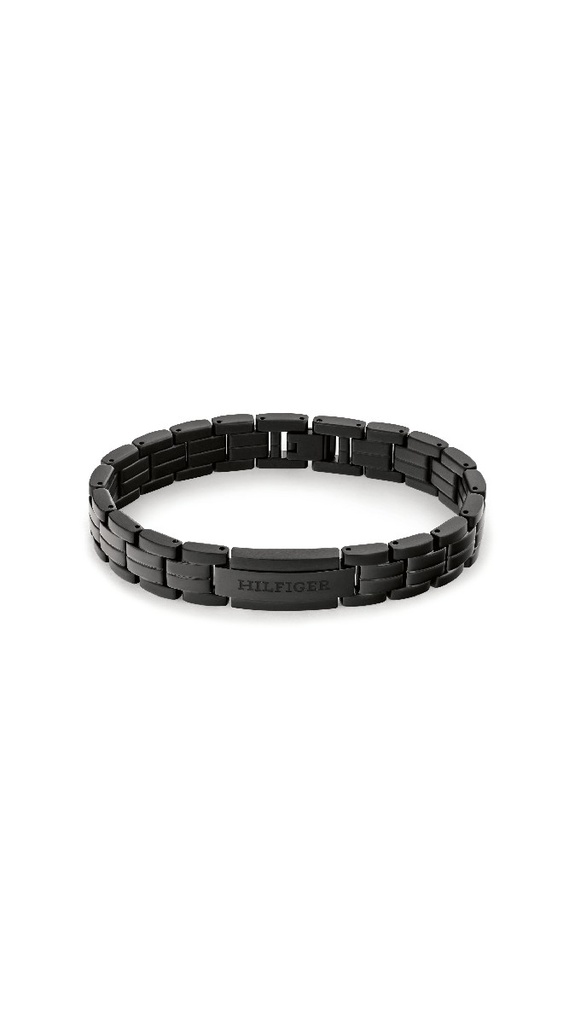 Pulsera Tommy Hilfiger Hombre Acero Inoxidable Negro 2790667