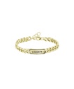 Pulsera Lacoste District Acero Dorado Hombre 2040225