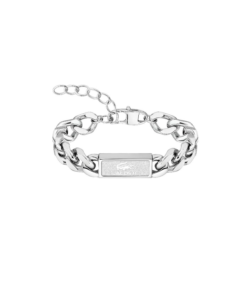 Pulsera Lacoste Backhand Acero Inoxidable Hombre  2040439