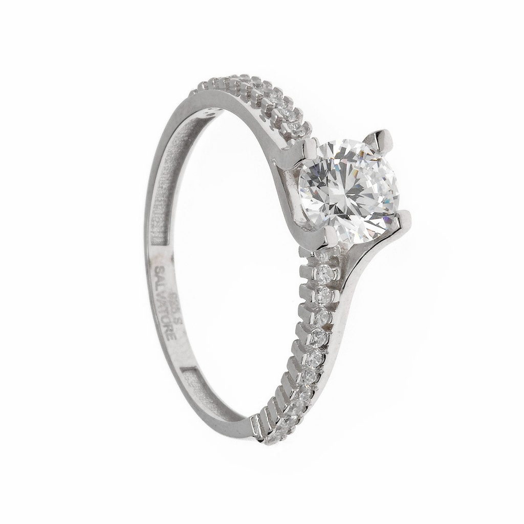 Anillo Salvatore Plata con Circonitas 13AN300054