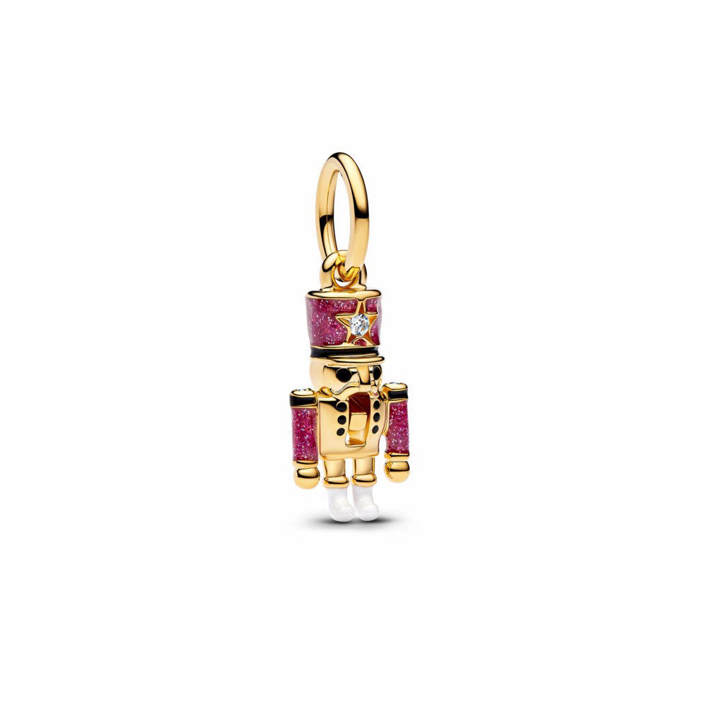 Charm Pandora Colgante Cascanuesces Dorado 763583C01