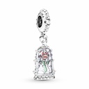 Charm Pandora Colgante Rosa Encantada de La Bella y la Bestia Disney790024C01