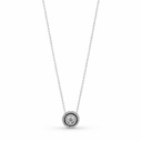 Collar Pandora Doble Halo Brillante