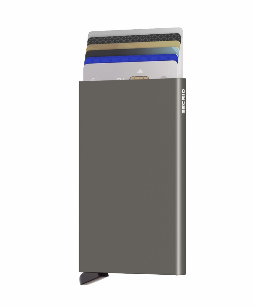 Protector de Tarjetas Secrid Aluminio C-Earth Grey