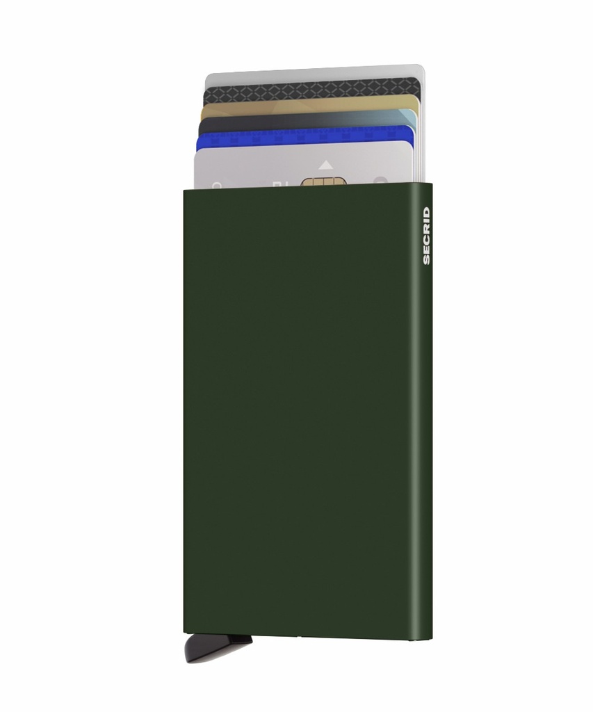 Protector de Tarjetas Secrid Aluminio Verde C-Green