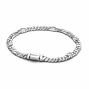 Pulsera Pandora Cadena Cubana Corazón Plata 594226C01