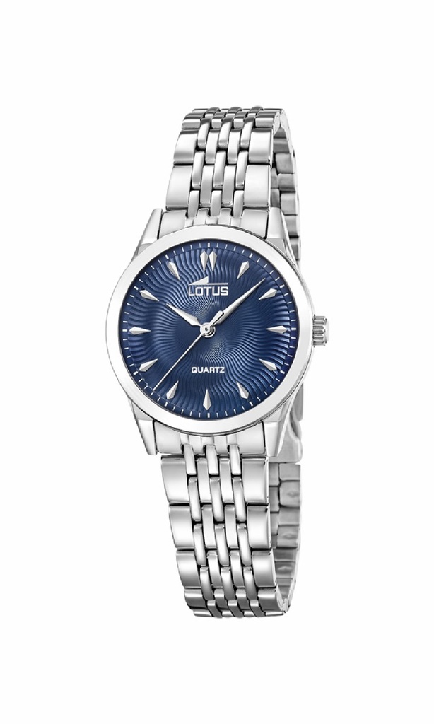 Reloj Lotus Clásico Mujer Azul y Acero 19058/5