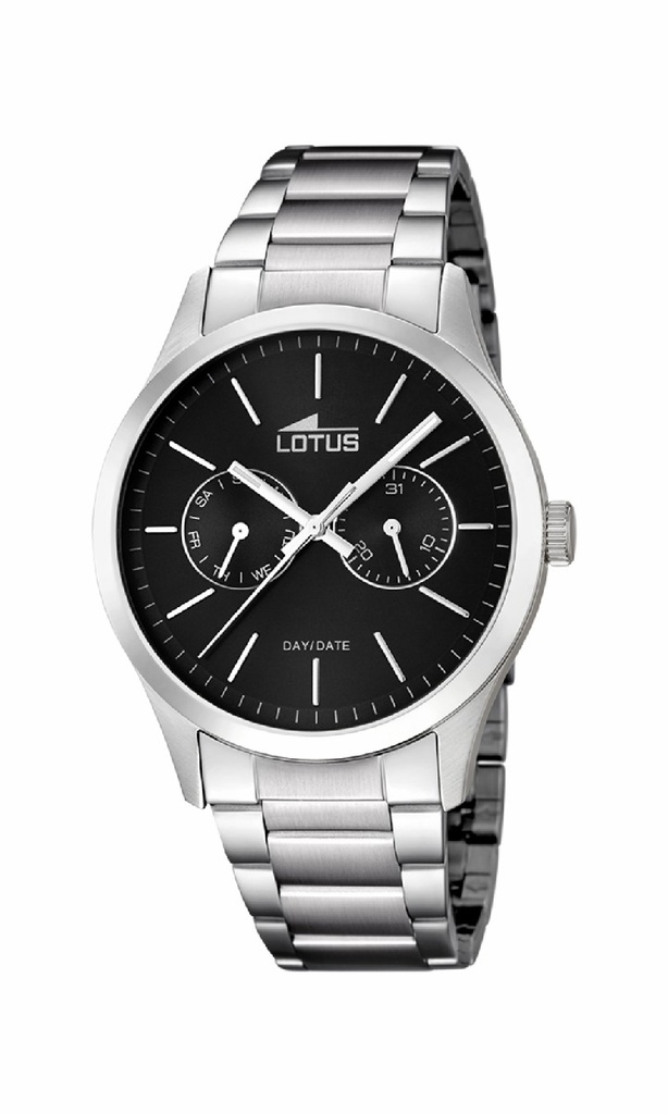 Reloj Lotus Minismalist Hombre Esfera Negra 15954/3