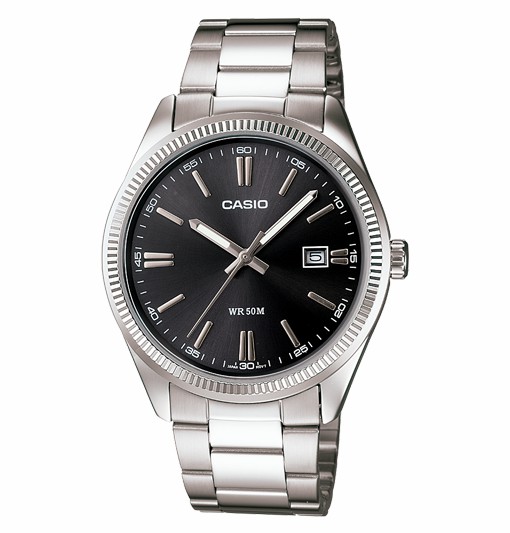 Reloj Casio Hombre Acero y Esfera Negra MTP-1302PD-1A1VEF