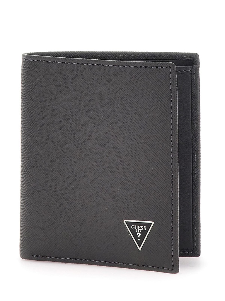 Cartera Guess Hombre Milano Bifold S Gris SMCSLELEA22-ATC