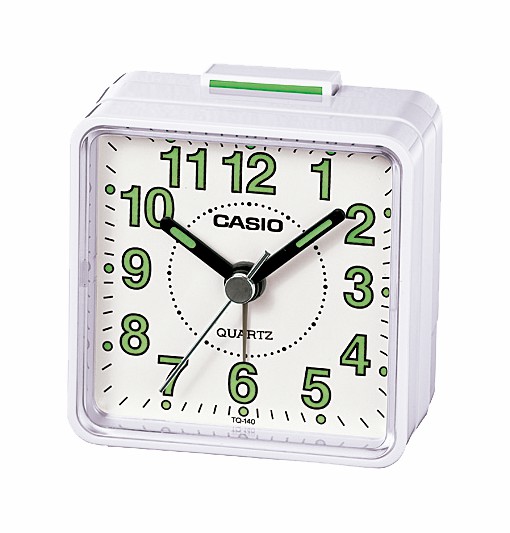 Despertador Casio Analogico Blanco TQ-140-7EF